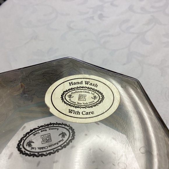 Mackenzie-Childs Circus Garland 48 oz Tall Pitcher BLUE HANDLEππππππ - Picture 9 of 9